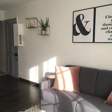 Carre D'Or Studio Climatise 2Min Plages & Promenade Des Anglais Lejlighed Nice