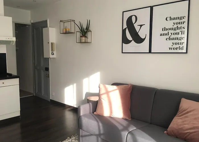 Cosy Proche Des Plages & Promenade Apartman Nizza